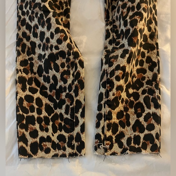 PAIGE Leopard Jeans sz 27 - Picture 6 of 7